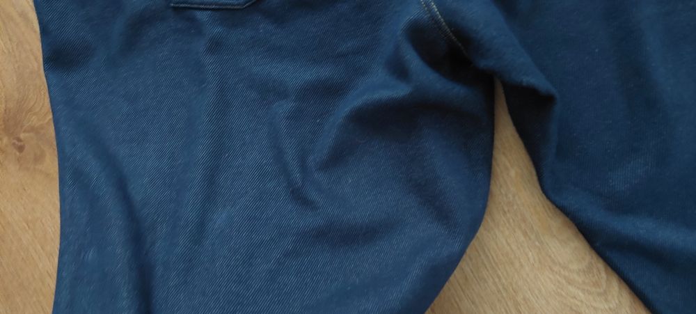 John Baner Bonprix r.48/50 ocieplane granatowe spodnie/getry