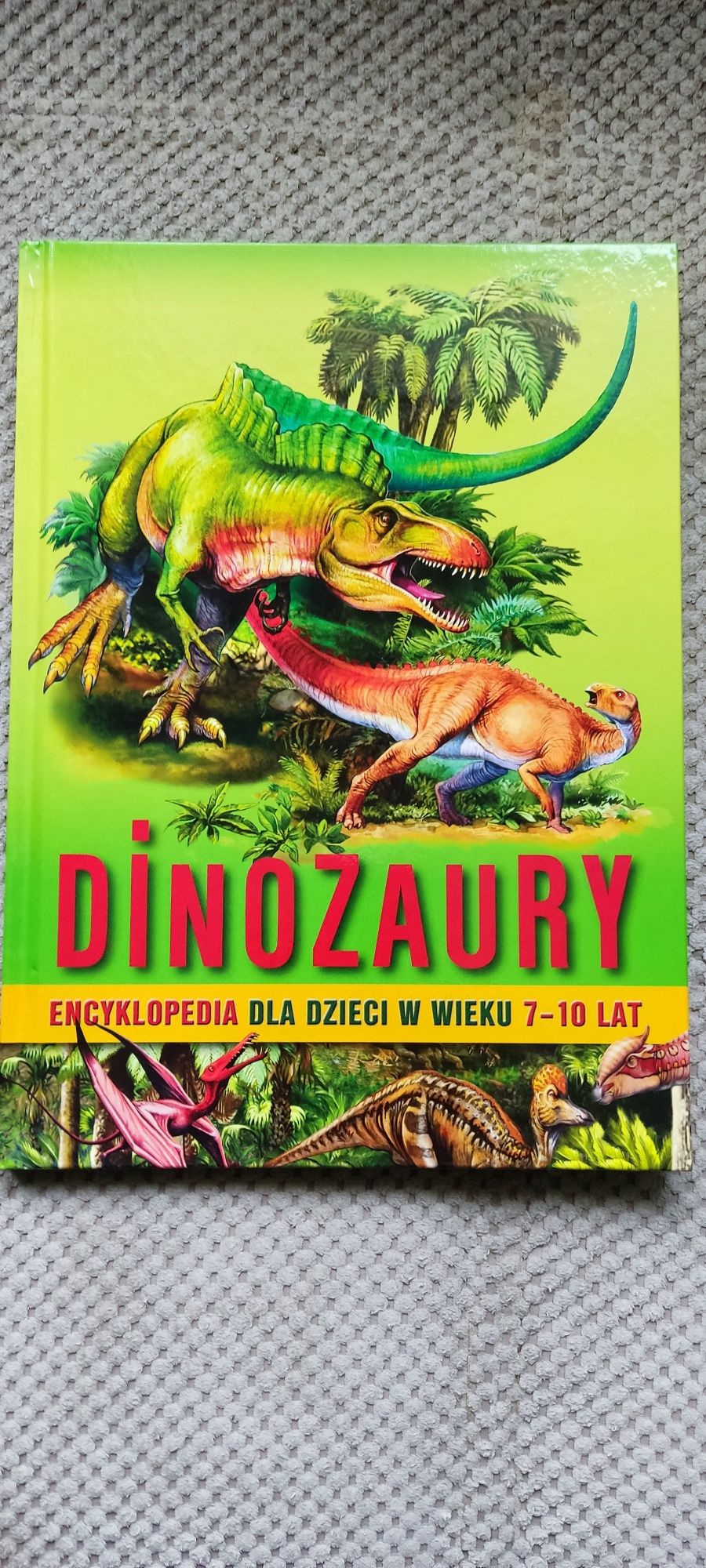 Dinozaury encyklopedia dla dzieci w wieku 7-10 lat nowa