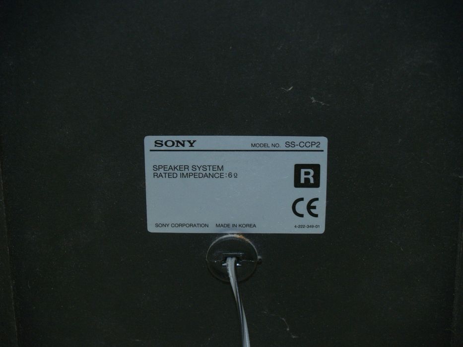 Колонка Sony ss ccp 2, 6ом