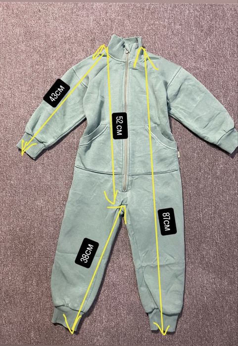 Ромпер утепленный, спортивный костюм на флисе