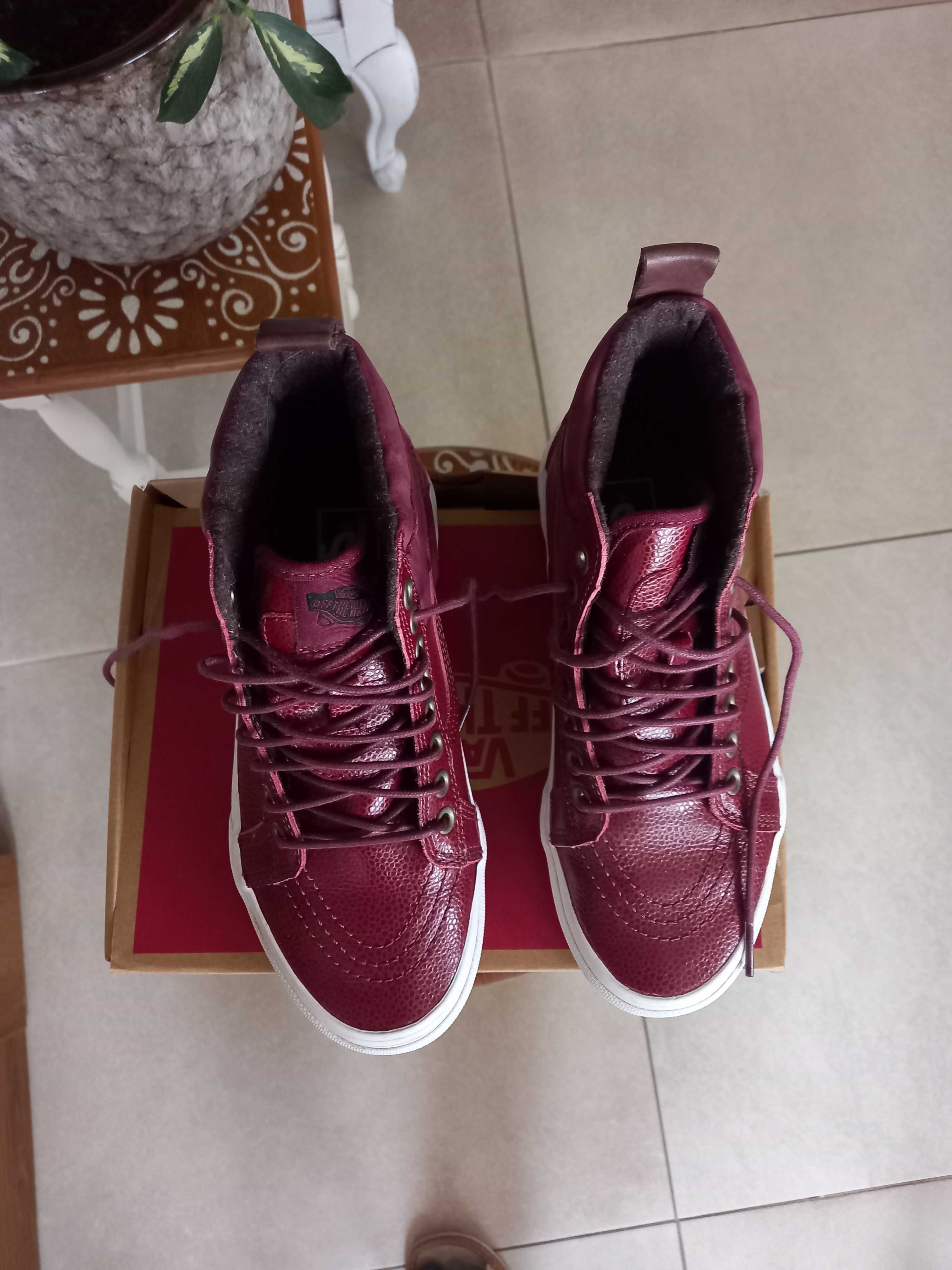 Sprzedam skórzane oryginalne buty VANS rozm. 36 - stan idealny
