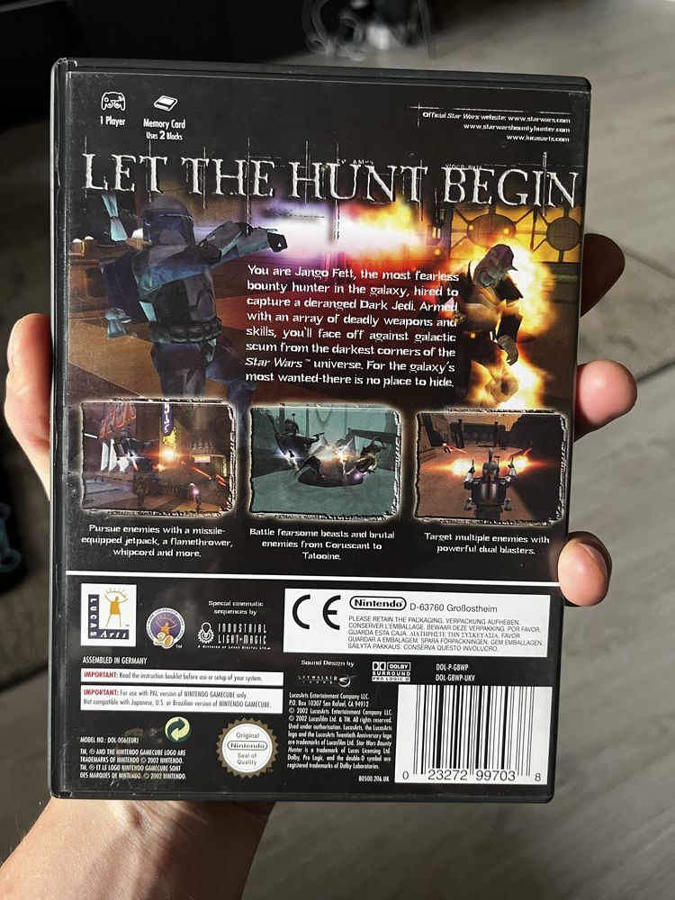 Nintendo Gamecube Star Wars Bounty Hunter