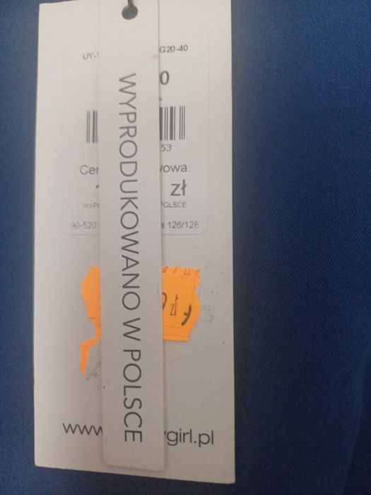 Nowa sukienka granatowa 40