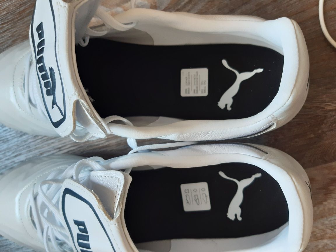 Puma King Top FG, оригінальні нові шкіряні  профі бутси 44,5(29см)