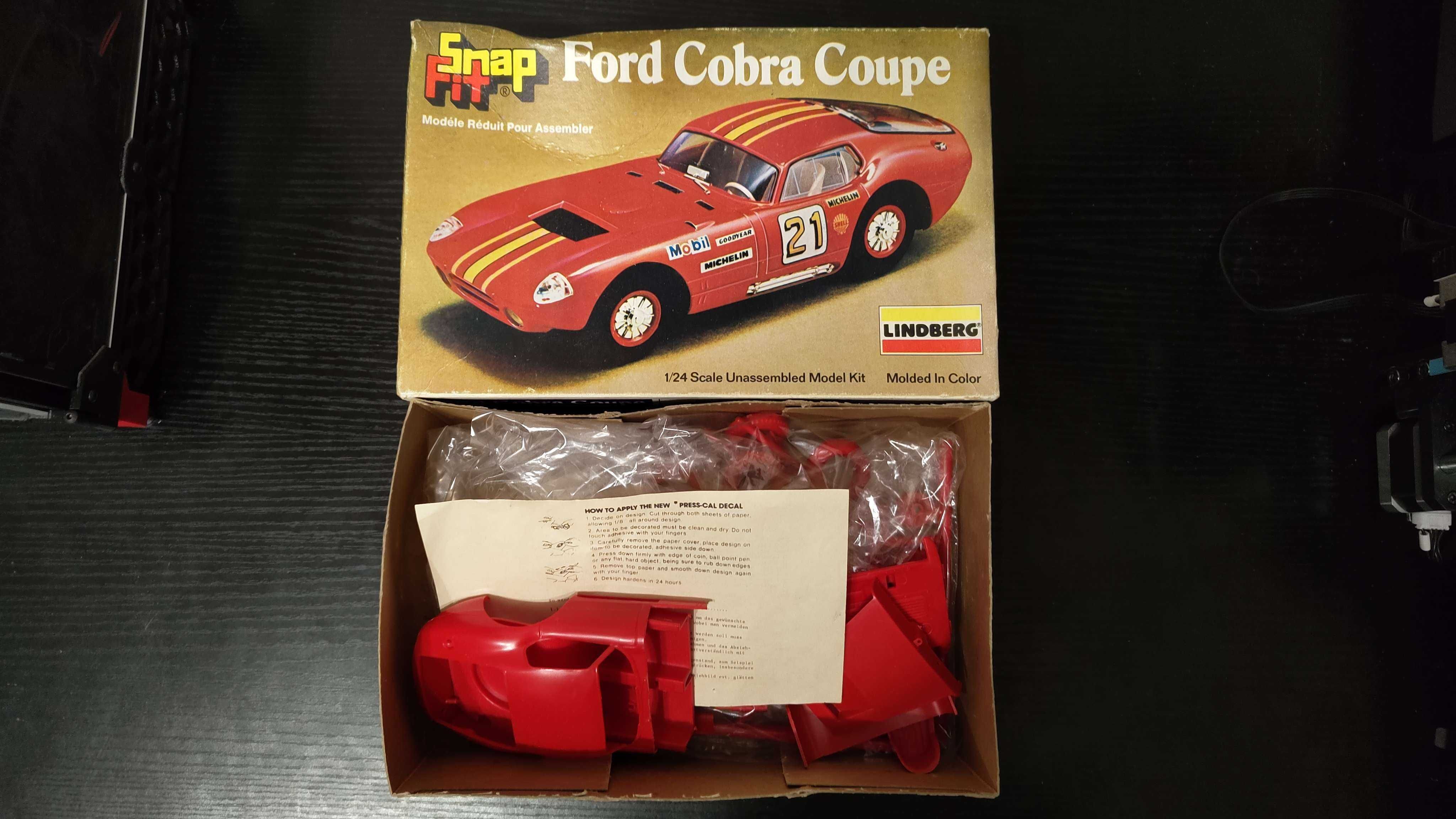 Model do sklejania Lindberg Ford Shelby Cobra Coupe 1/25
