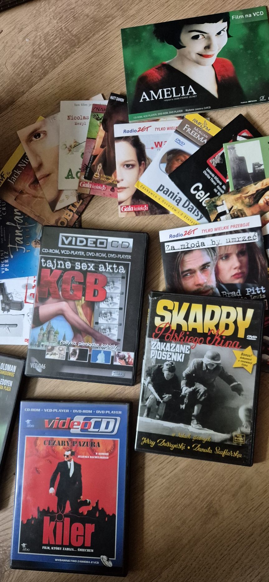 Zestaw filmów DVD