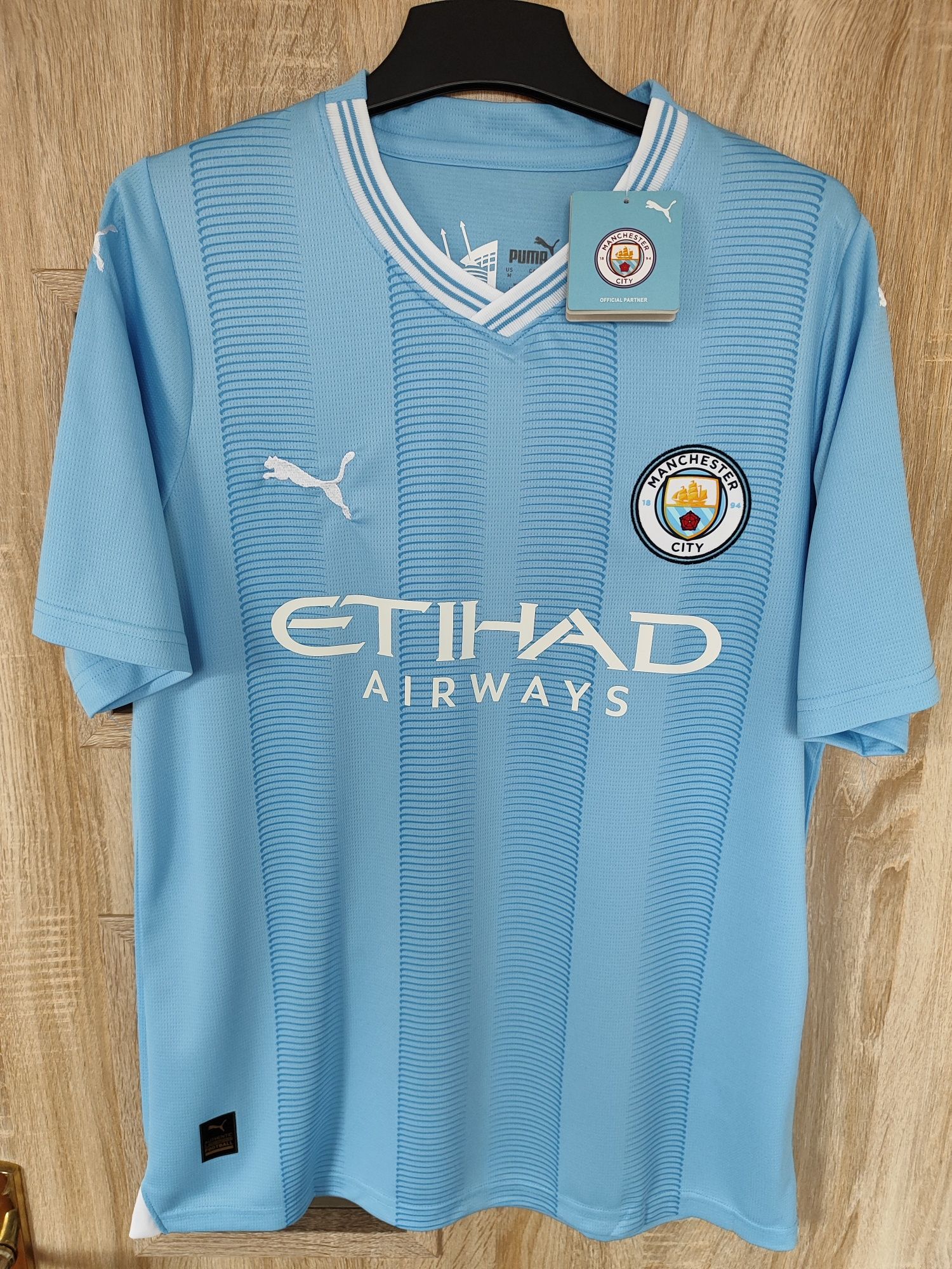 Koszulka piłkarska męska Manchester City 2023/24 rozmiar M #9 Haaland