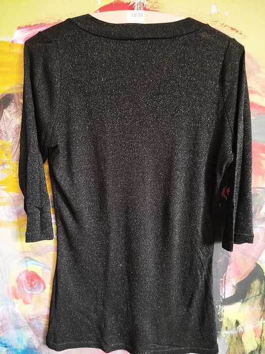 Bluzeczka/tunika z przędzą metalizowaną,Tchibo,rozm38