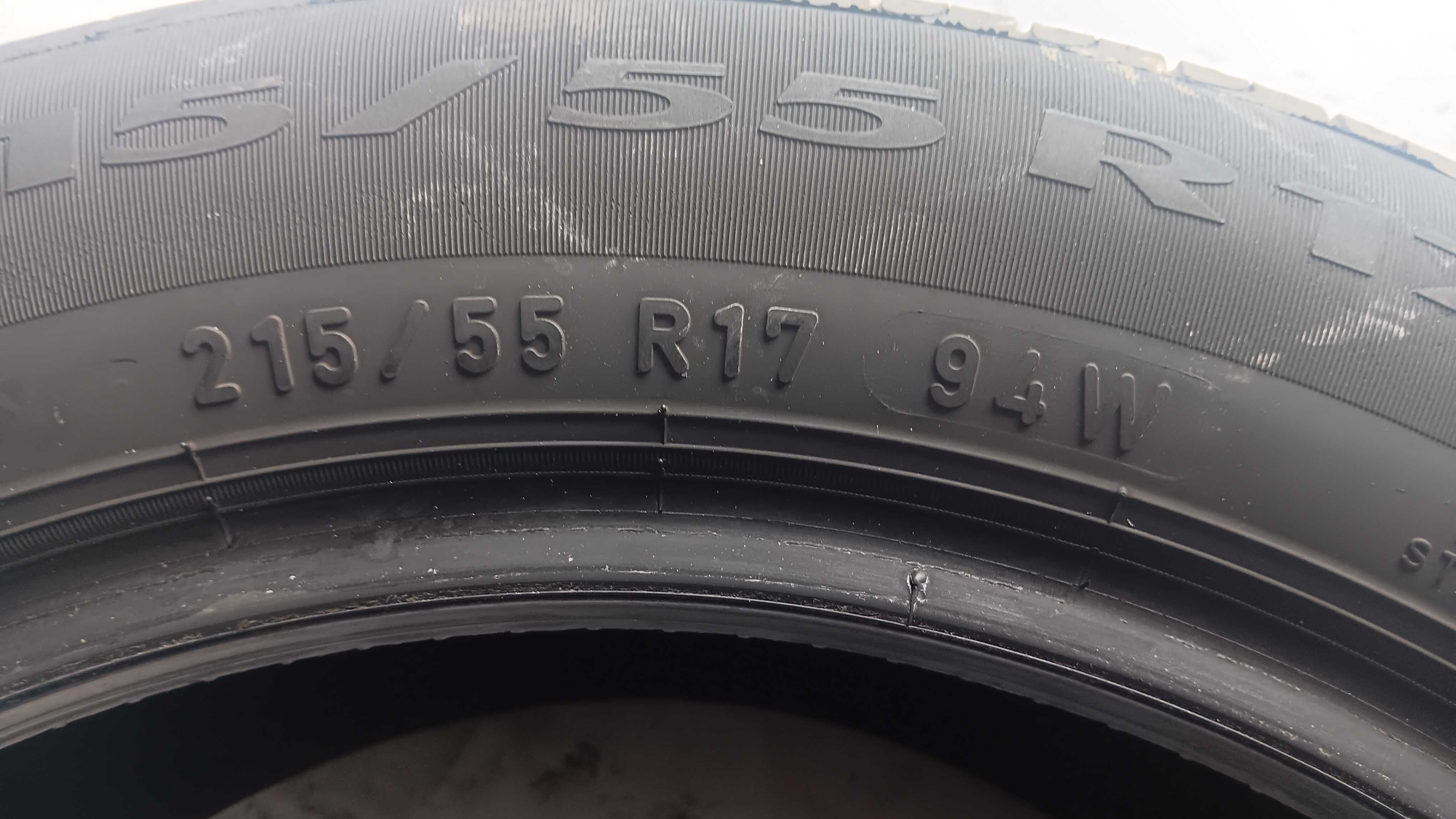 215/55/17 Pirelli cinturato p7