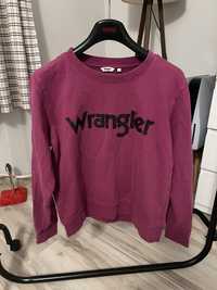 Damska różowa bluza crewneck Wrangler S