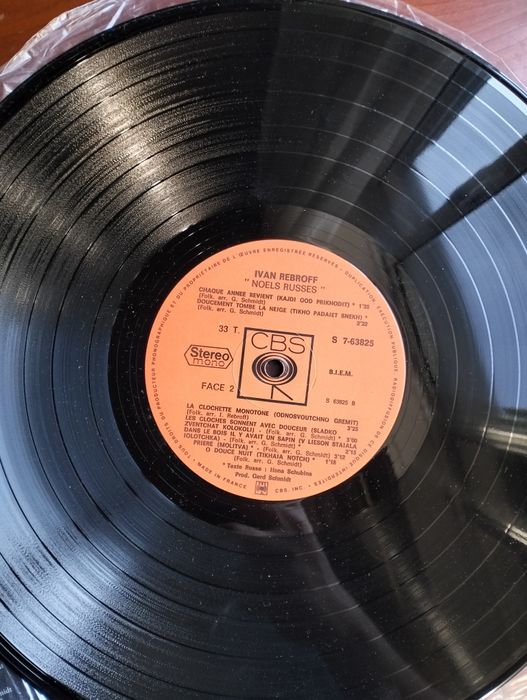 Disco de vinil LP Ivan Rebroff - Nöels Russes