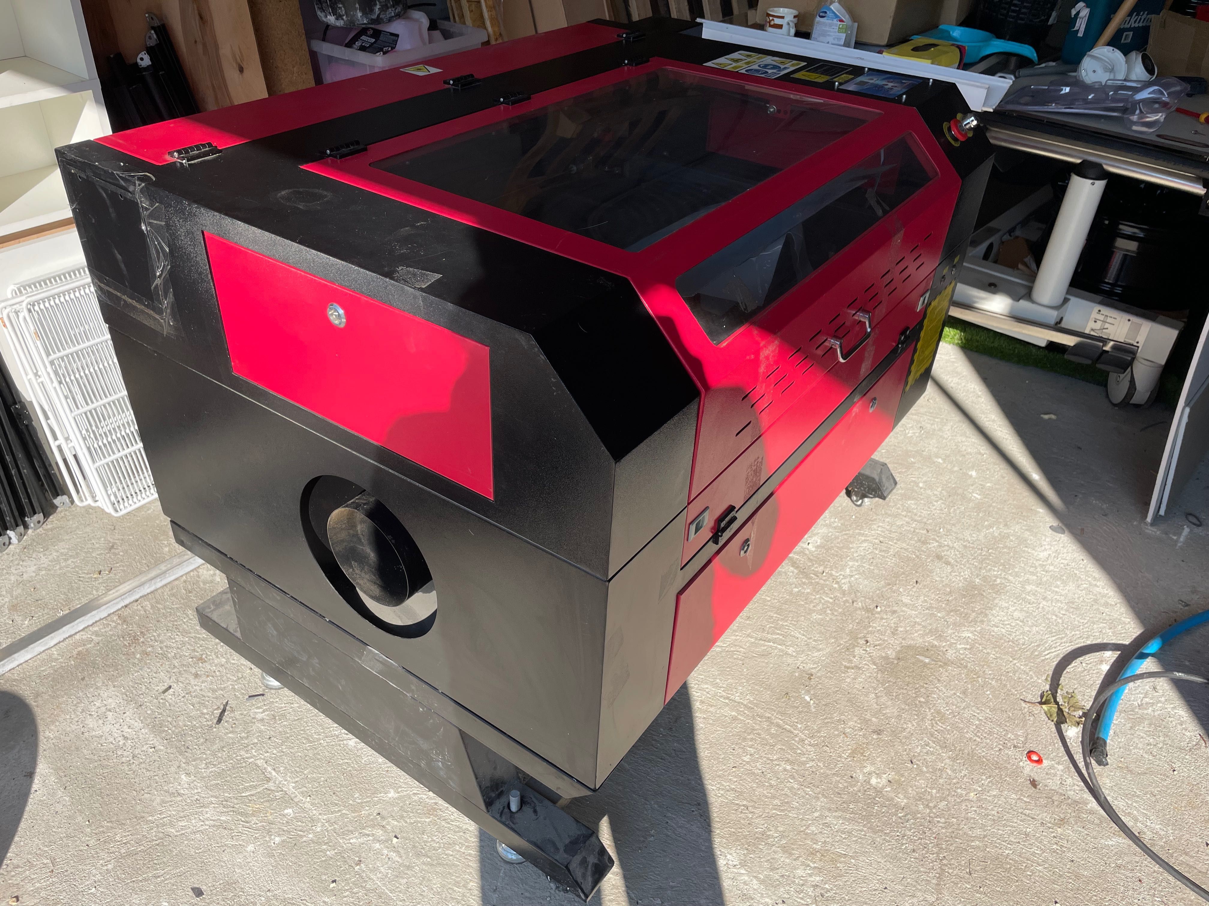 Laser Ploter laserowy CO2 50x70 cm Cięcie Sklejka, Plexi