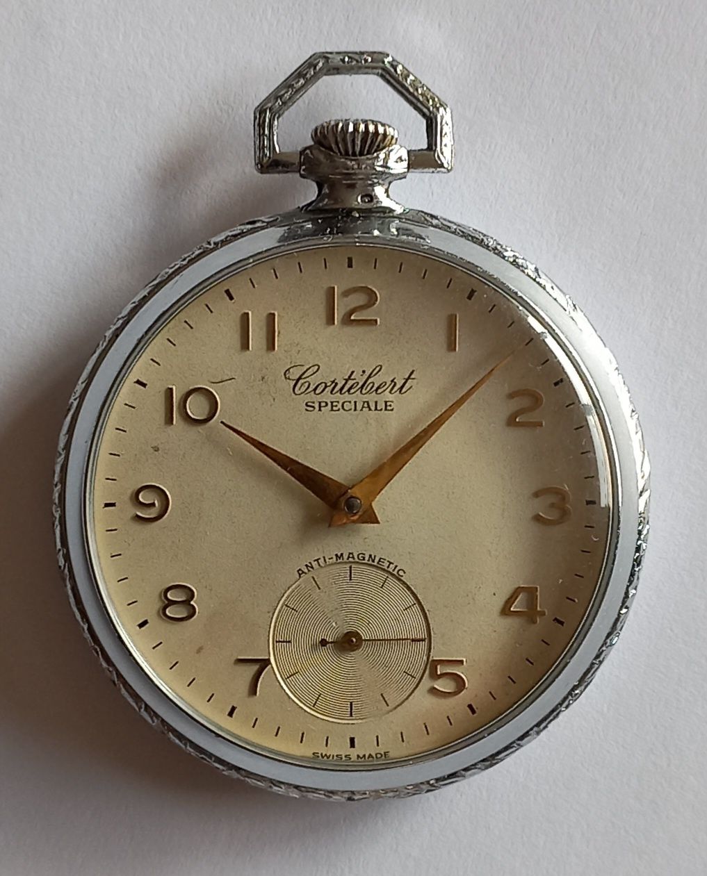 Relógio  Cortebert  616 Speciale, modelo raro.