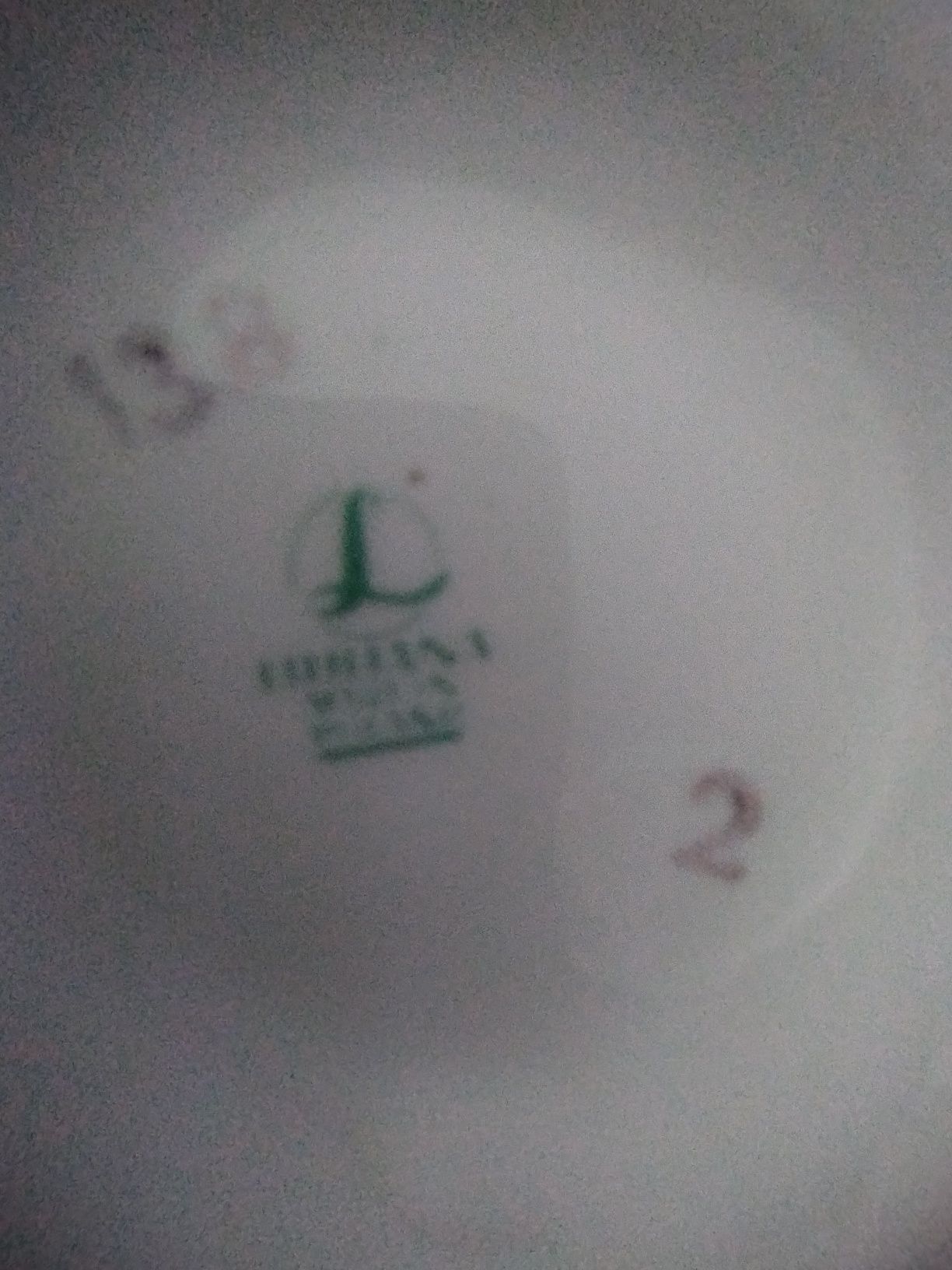 Kufel Lubiana porcelana PRL