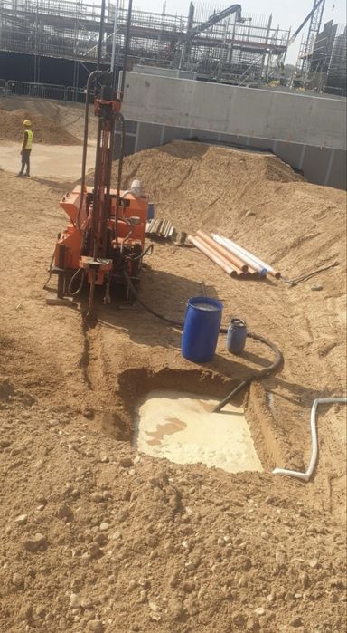 Odwierty pod gruntowe pompy ciepla oraz studnie głębinowe