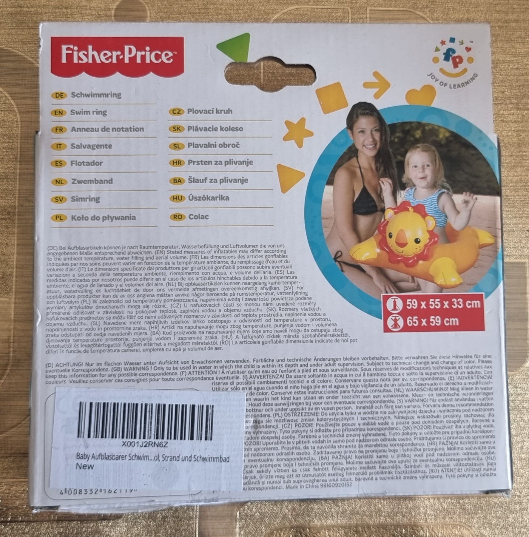 Boia de bebé piscina 0+ meses