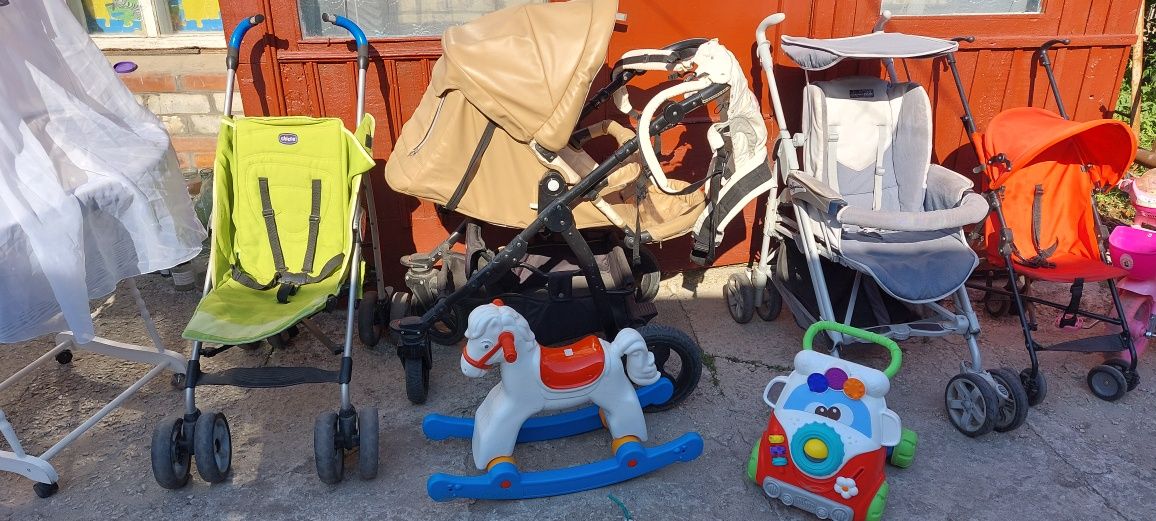 Продам детские коляски,люлька,кресло,игрушки