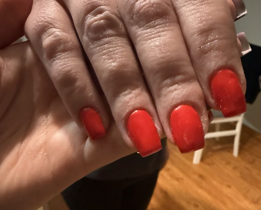 Przedluzanie zelem /hybryda/pedicure