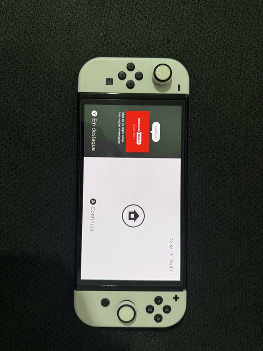 Nintendo Switch OLED Branca+Jogos+Acessórios