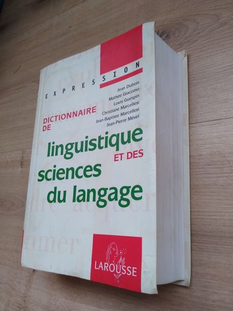 FR Dictionnaire de  linguistque Larousse Językoznawstwo