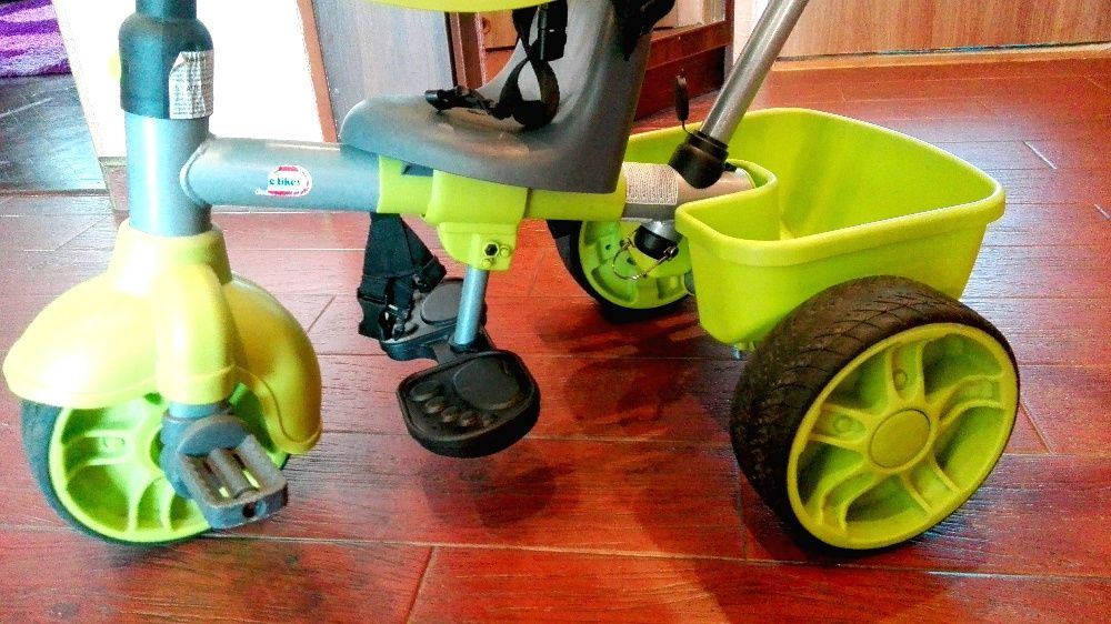 Rowerek trójkołowy Little tikes 4w1 z kierownicą i panelem interaktywn