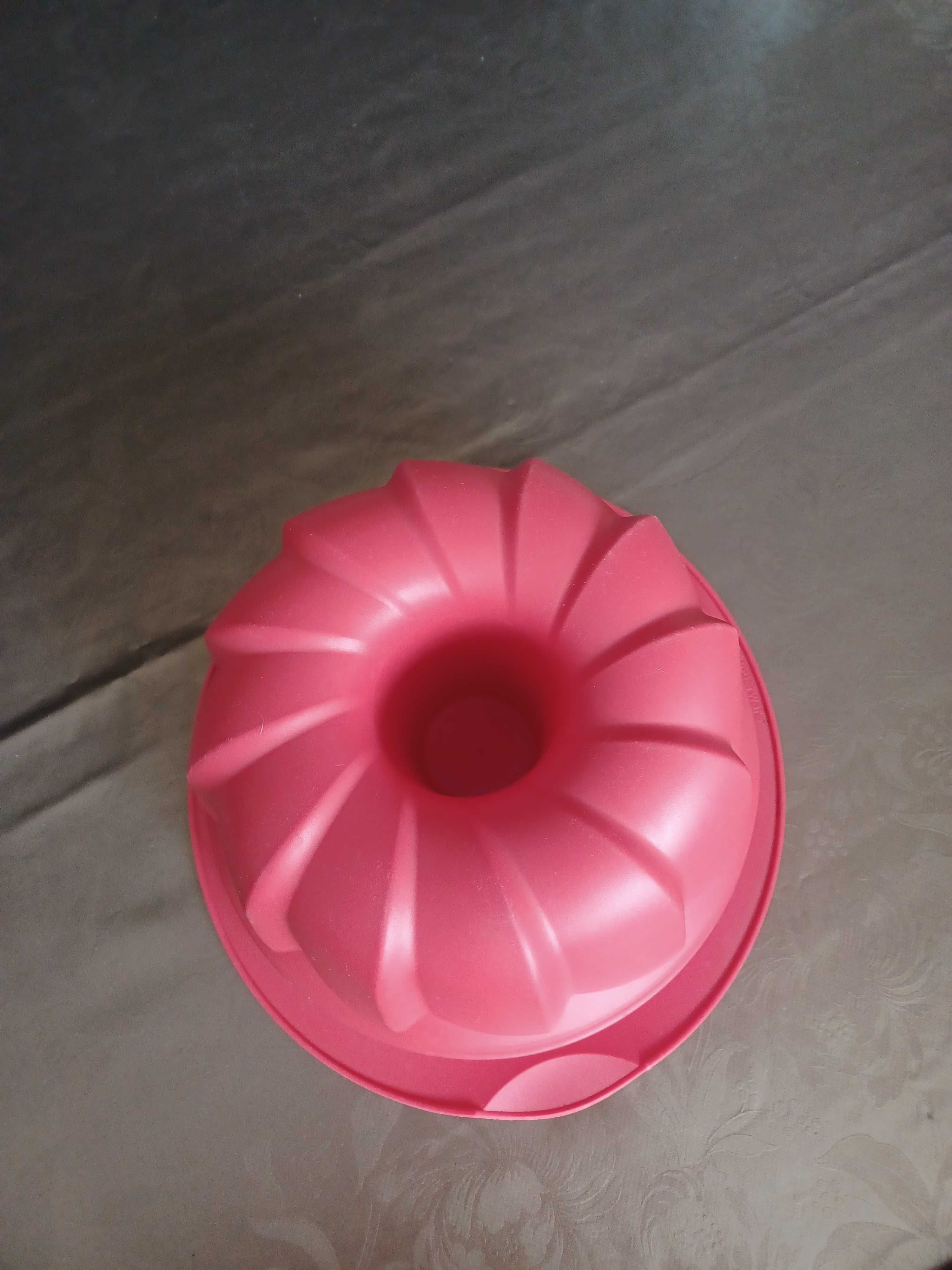 Formas de silicone da Tupperware - Vermelhas