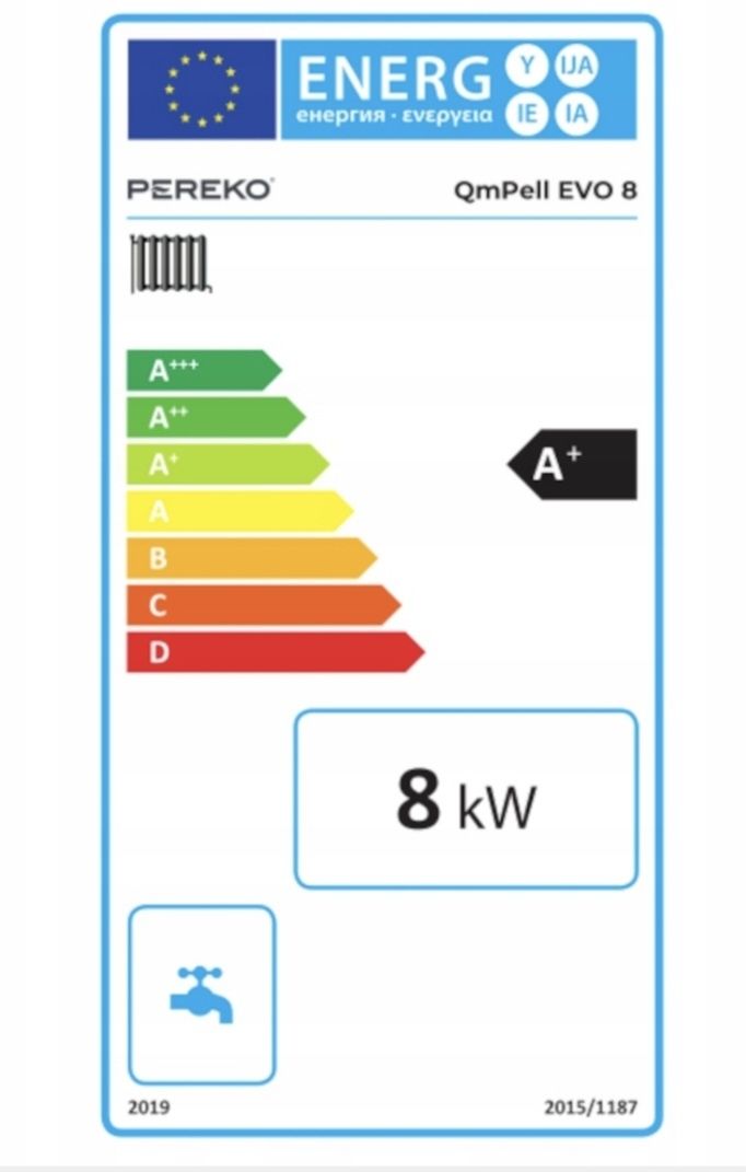 Kocioł na pellet QmPel 8kW idealny do małych powierzchni