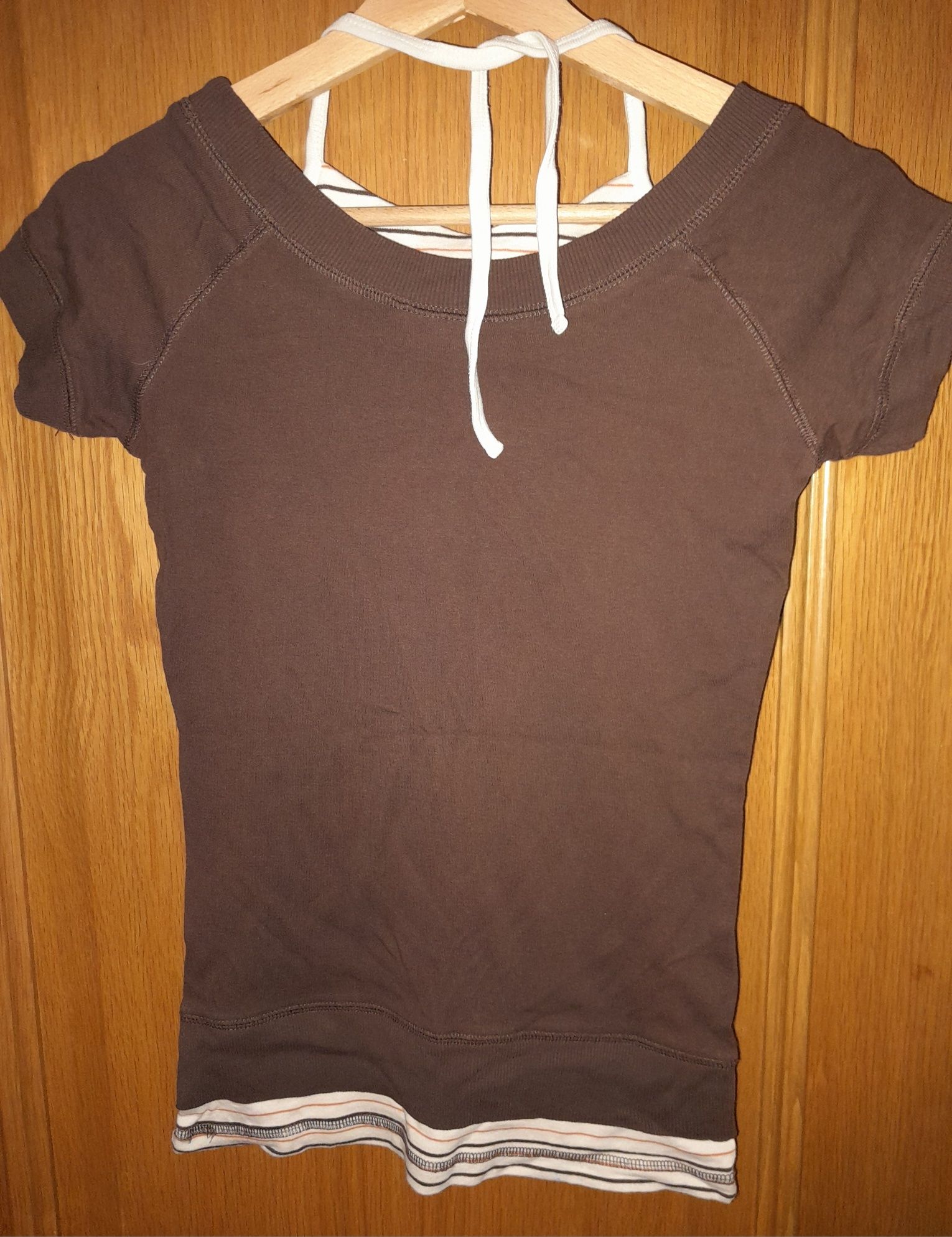 T-shirt efeito duplo XS Clockhouse