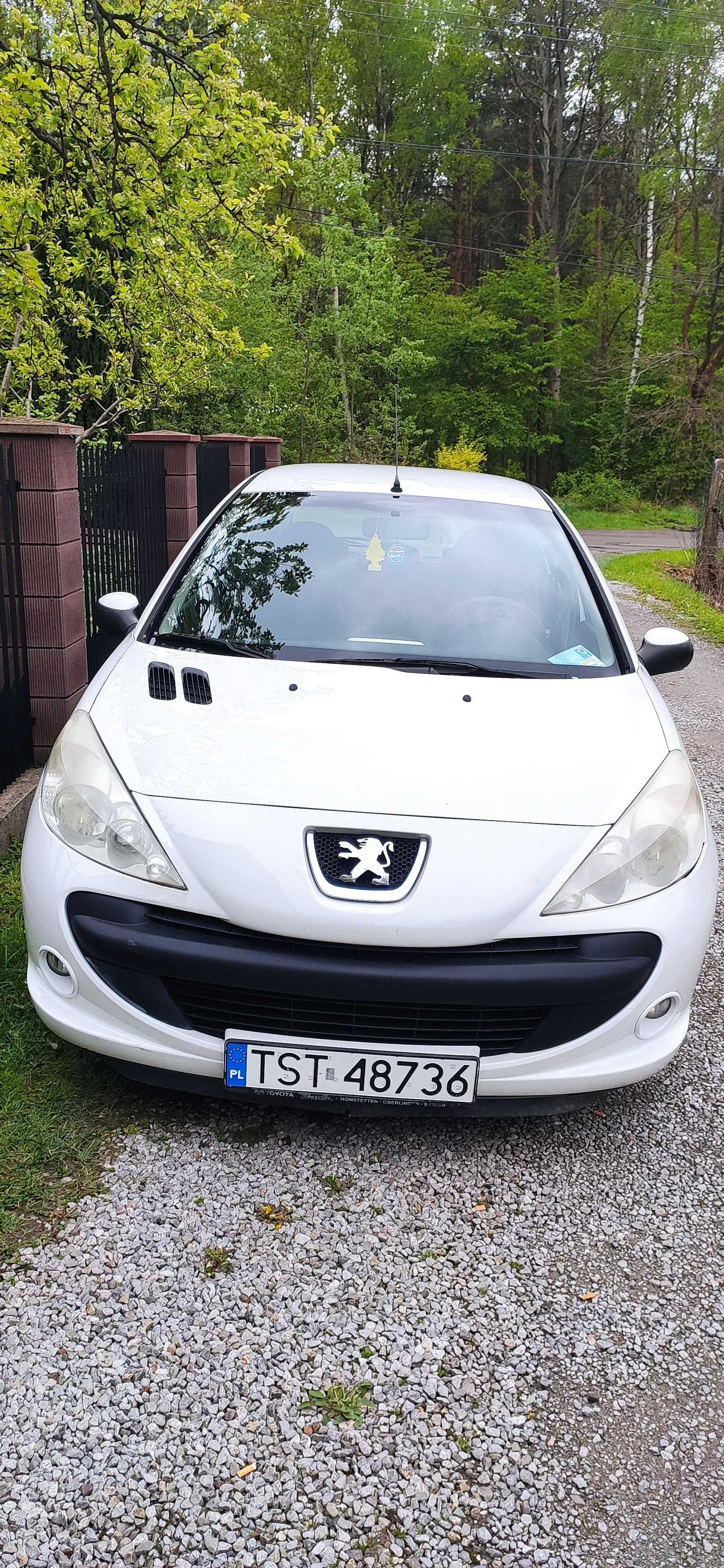 Peugeot 206+ 2011 rok, 1 wł. w Polsce, 1,4 HDI, biały, 5D, 130 tys.