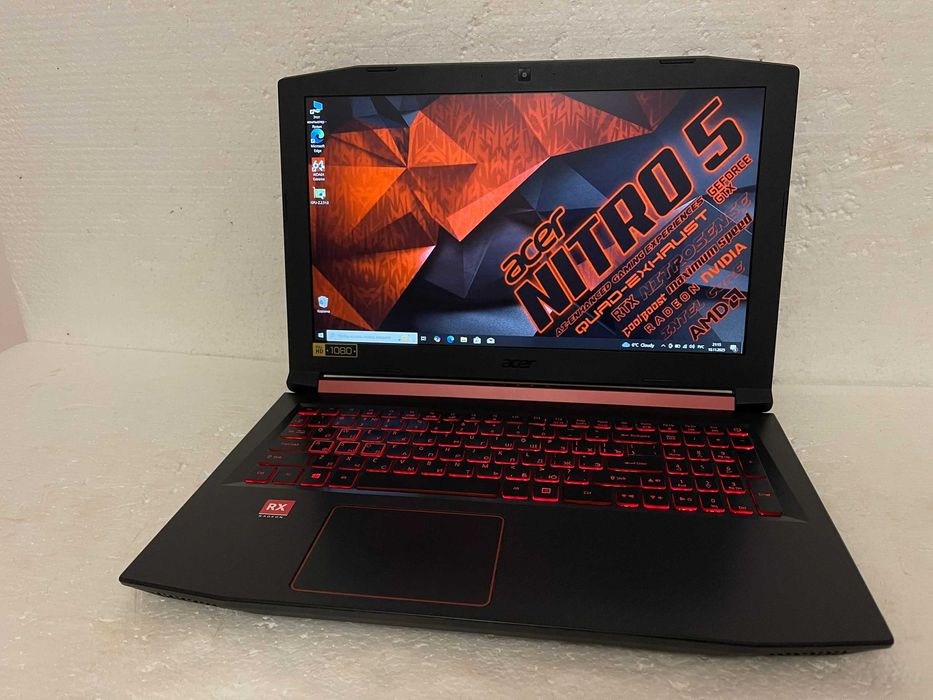 Игровой  ACER NITRO 5 + (RYZEN на 8" ЯДЕР)  + ТОП Видео RX  (4 ГБ)