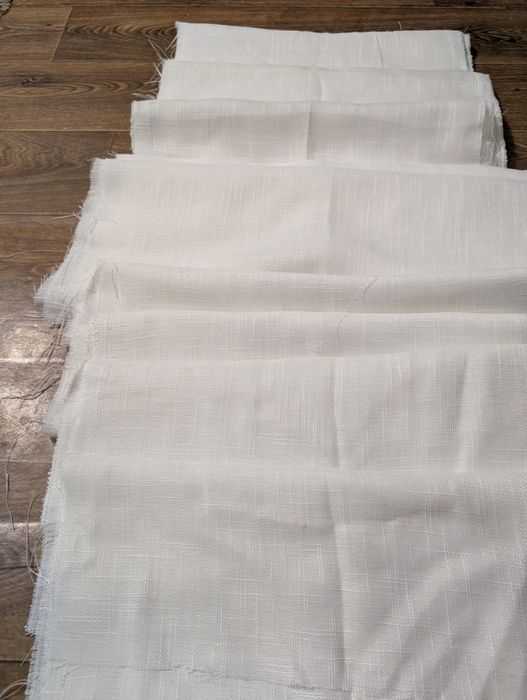 Багато нових тканин, відрізи тканин від тюлей тюль + відрізки від штор