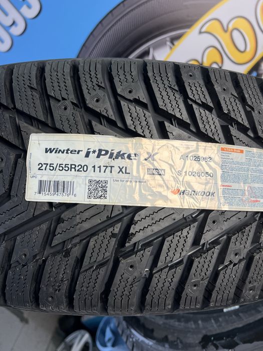275/55r20 Hankook winter i*pike X шини зимові нові комплект