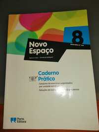 Novo Espaço - Matemática - 8.º Ano	Caderno prático	Versão do aluno