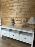 Ikea hemnes szafka komoda rtv biała