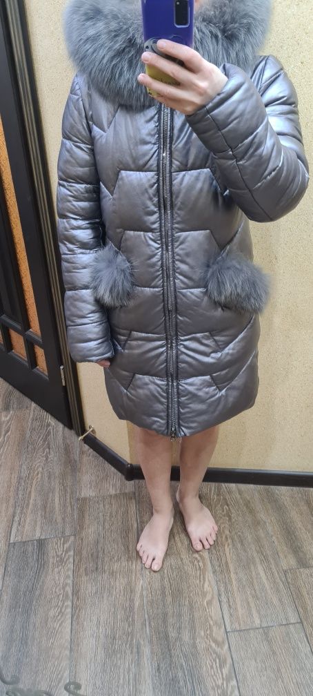 Зимова курточка дівчача