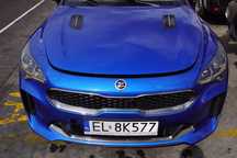 KIA STINGER GT 2017 3.3 GDI 370 KM 4X4 2017 64 tyś km na części maska pas lampa zderzak błotnik drzwi klapa silnik skrzynia amortyzator półoś alternator rozrusznik led lusterko felga dyfer dyferencjał sterownik komputer moduł szyba