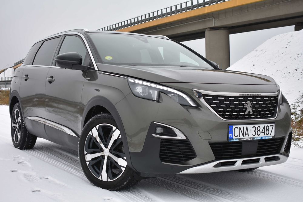 BEZWYPADKOWY Peugeot 5008 GT-line 2.0HDI 2019r FULL LED FV23%