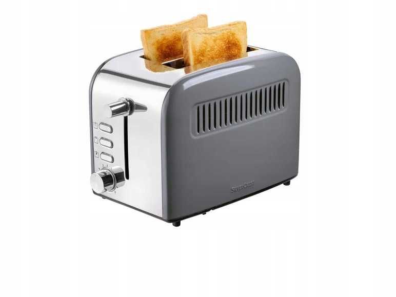 Toster SilverCrest 920 srebrnyszary 920 W