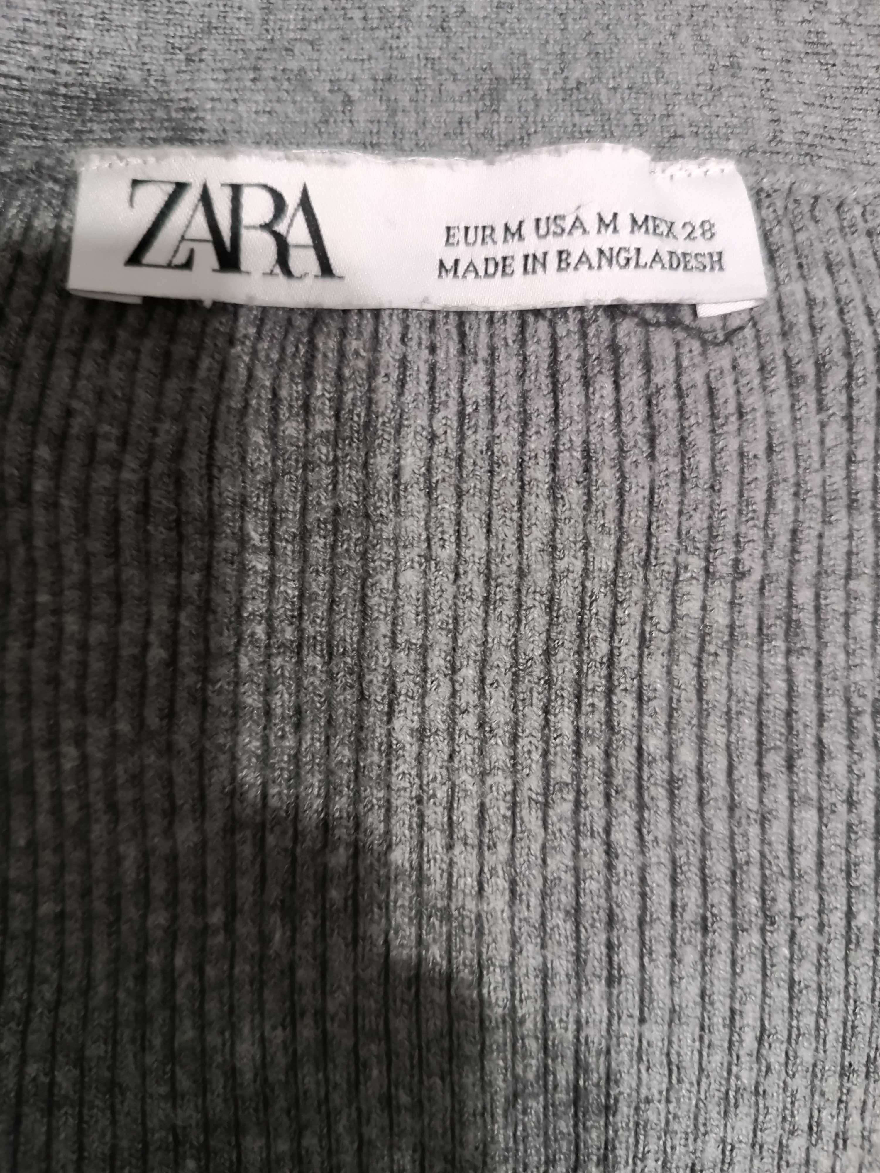 Szary  kardigan Zara
