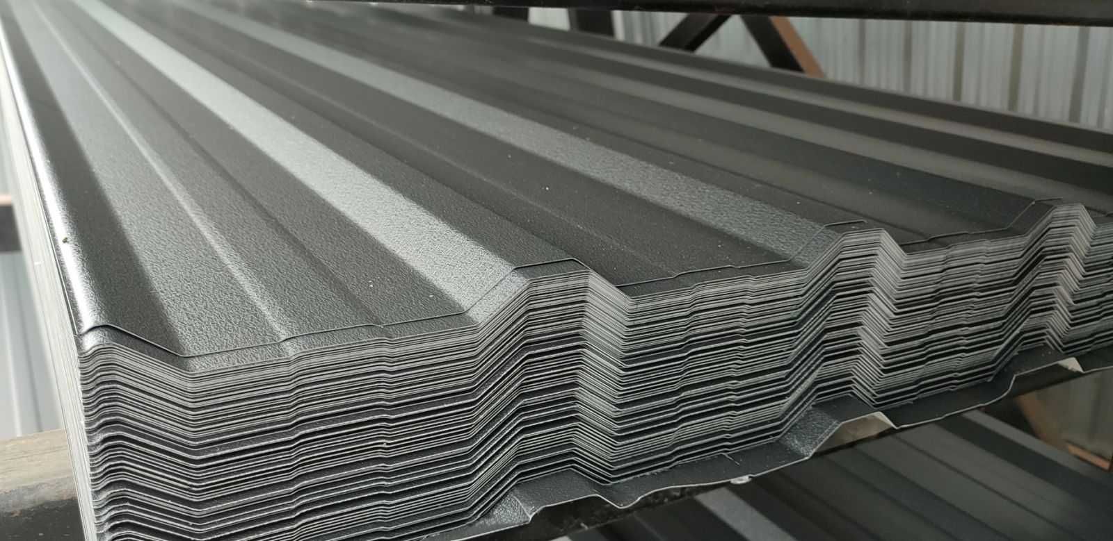 BLACHA trapezowa T-18 7016 antracyt grafit Mat 2mb 2,5mb 3mb od ręki