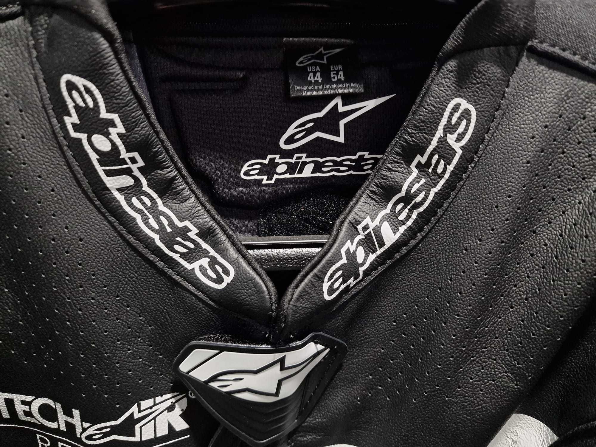 Kombinezon ALPINESTARS GP PLUS V4 Black/White '54 sklep, raty GRATISY!