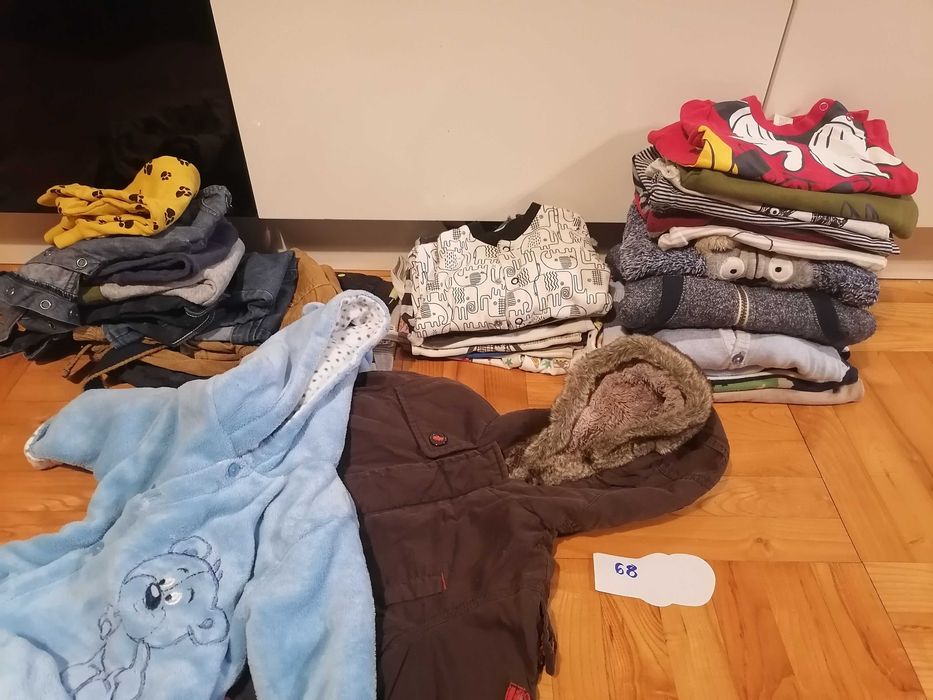 Ubranka dla chłopca, roz. 68