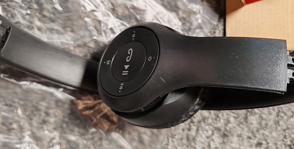 Słuchawki Bluetooth czarne