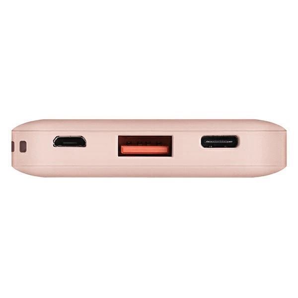 Powerbank Uniq Fuele mini 8000mAh USB-C 18W PD - różowy