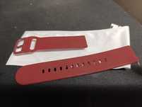 Uniwersalny pasek Silikonowy 20mm wine red