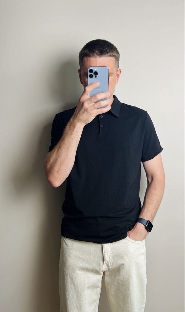 New ! Футболка Поло H&M Slim Fit !