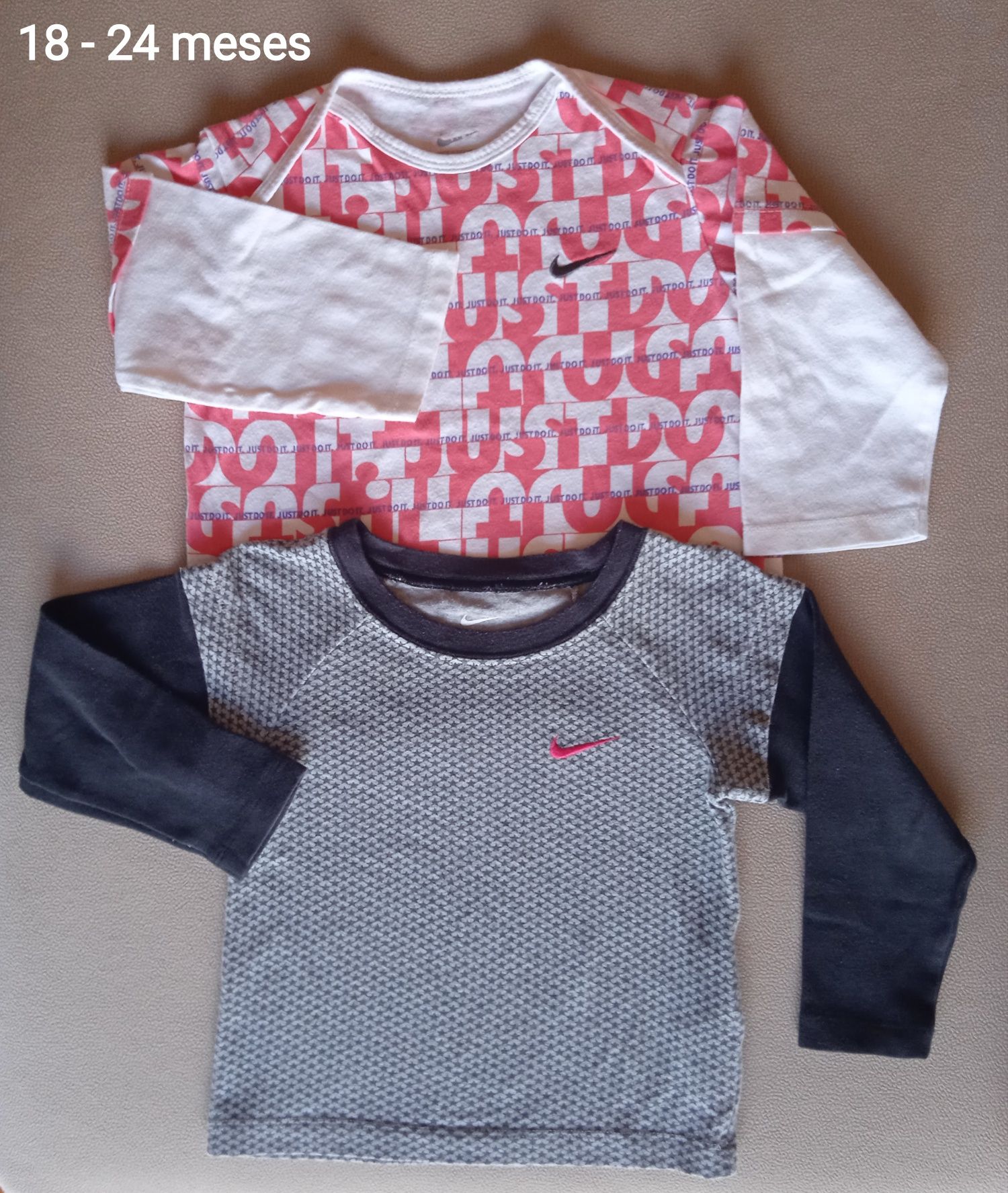 Blusas compridas 9 - 36 meses