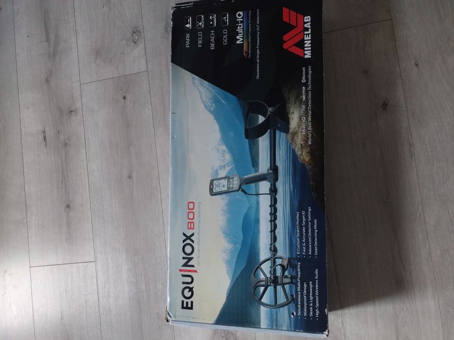 Wykrywacz metalu minelab equinox 800 nie rutus Midas traper Deus
