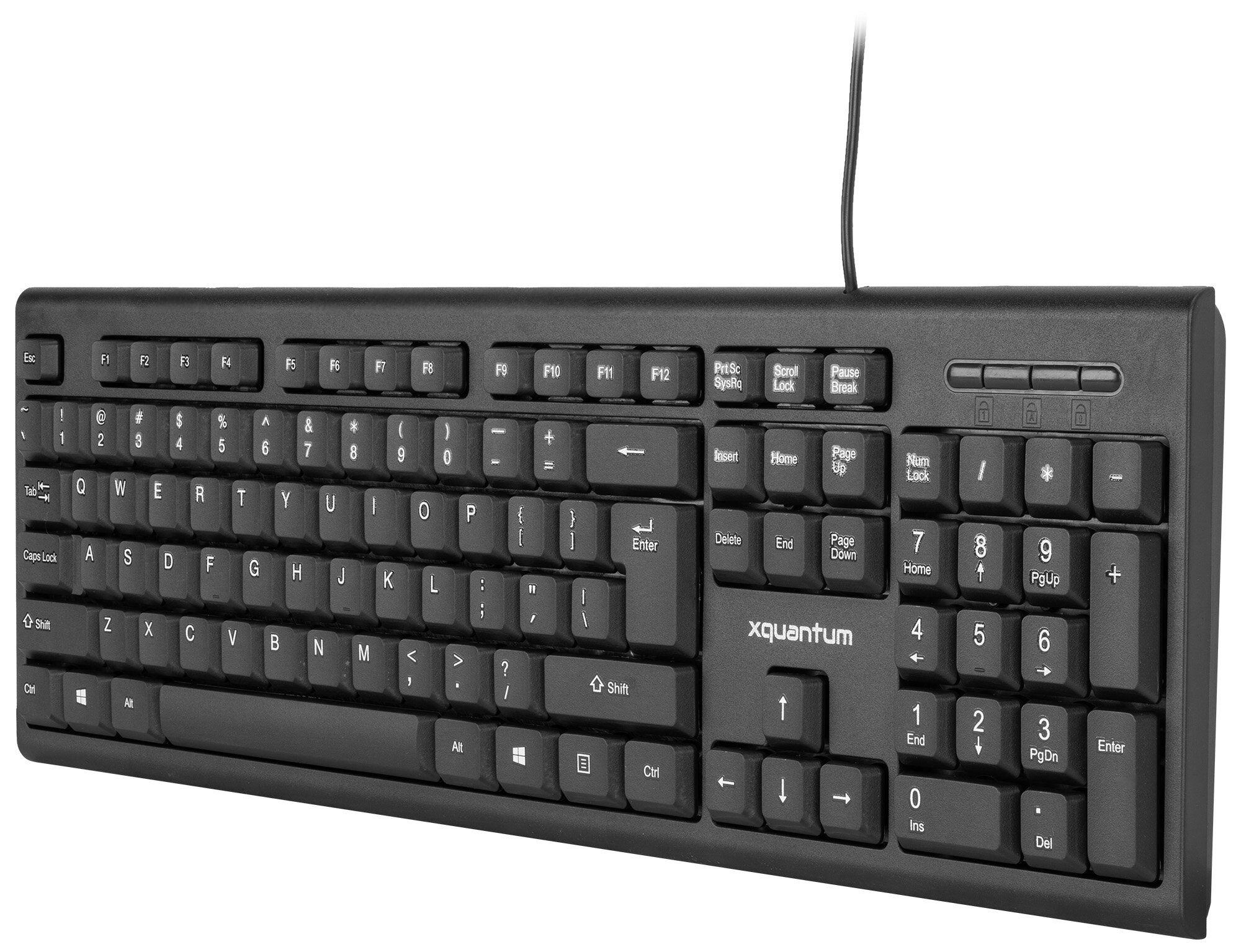 Klawiatura USB xquantum Kb100 104 klawisze jak nowa