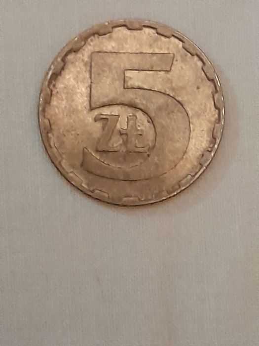 Sprzedam kolekcję 10 szt monet 5 zł z mosiądzu PRL różne roczniki